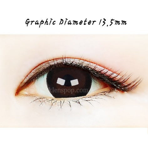 Neo Vision Colored Contacts Ruby Brown Graphic Diameter 13.8mm