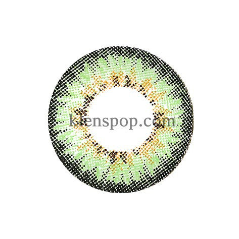 Charming Green (Brianna) Colored Contacts (2pcs) 6 Months