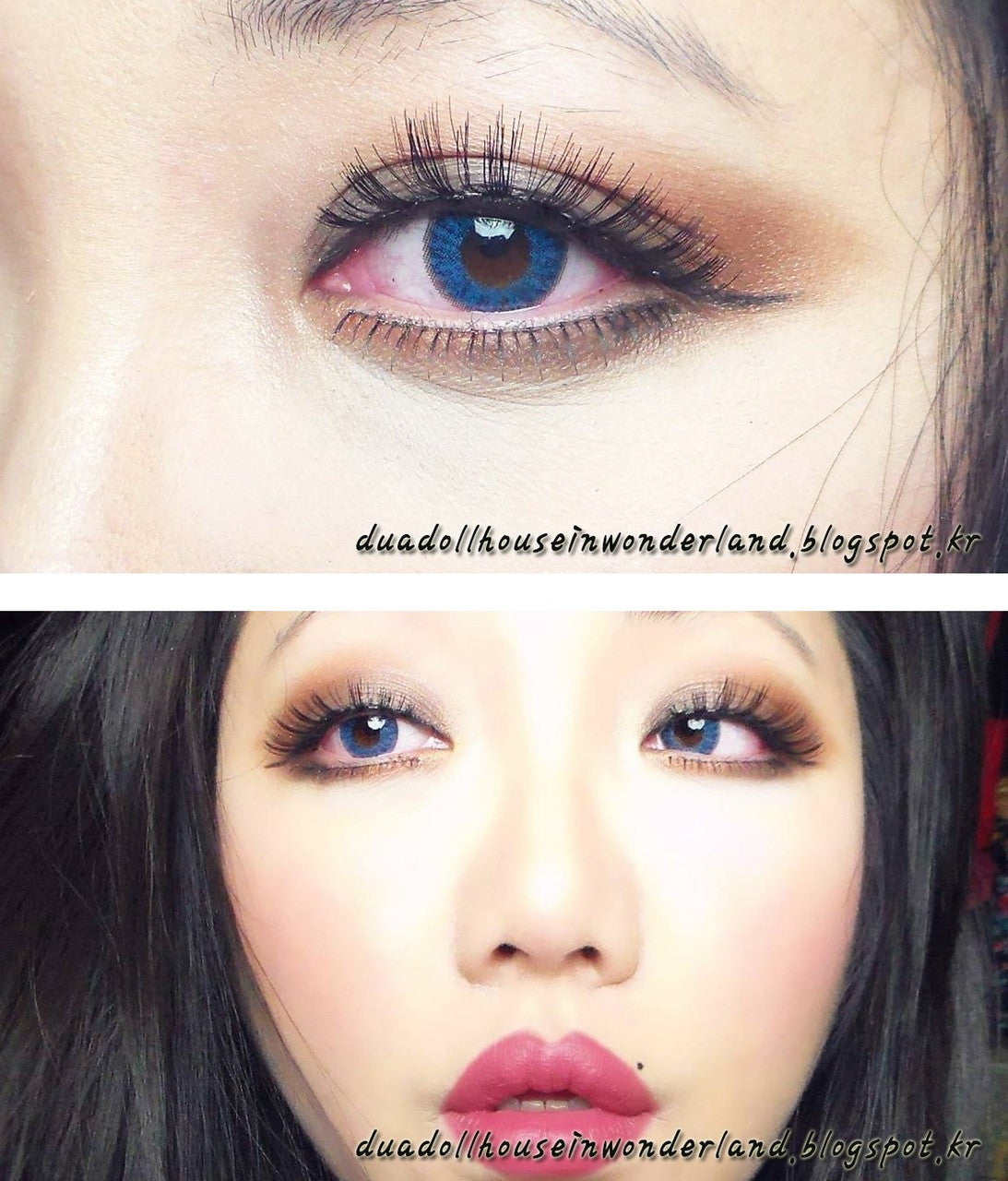 Ashley-S Aqua (3Color) Colored Eye Contacts (2pcs) 6 Months