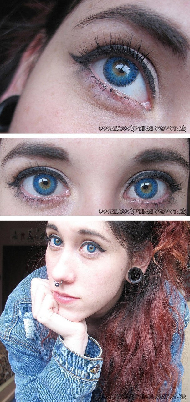 Ashley-S Aqua (3Color) Colored Eye Contacts (2pcs) 6 Months