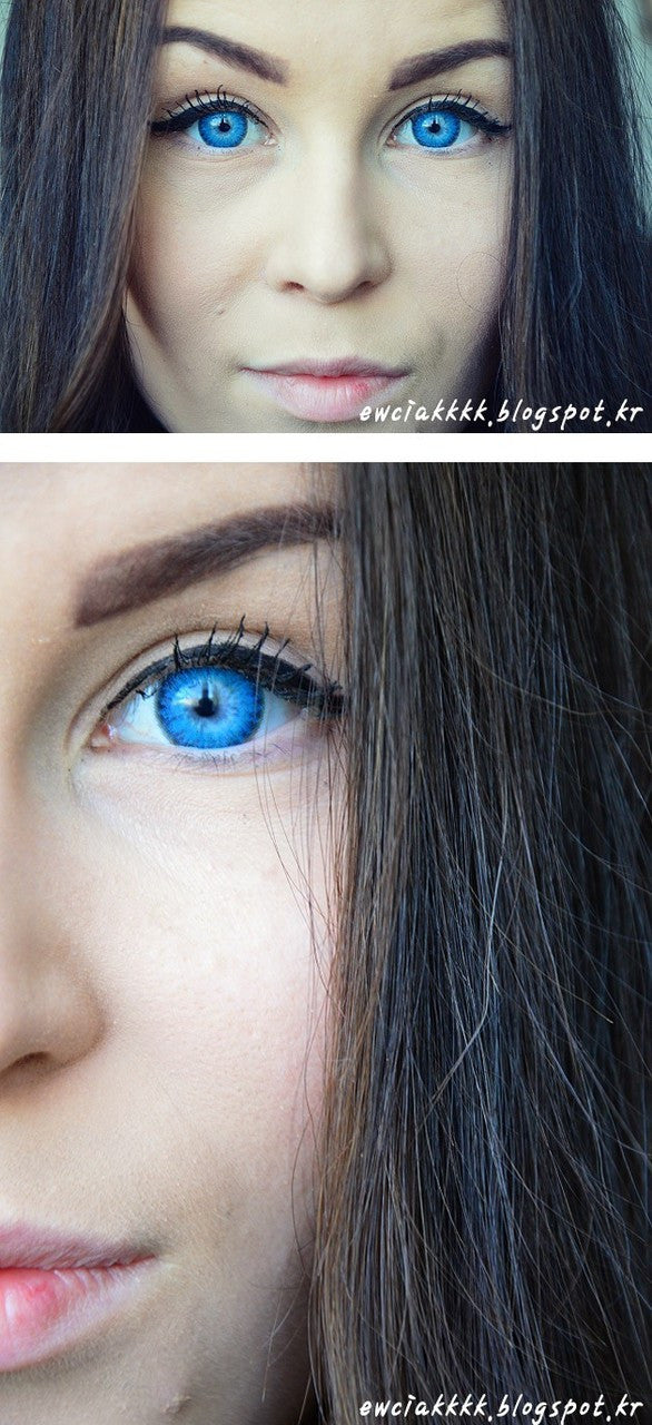 Ashley-S Aqua (3Color) Colored Eye Contacts (2pcs) 6 Months
