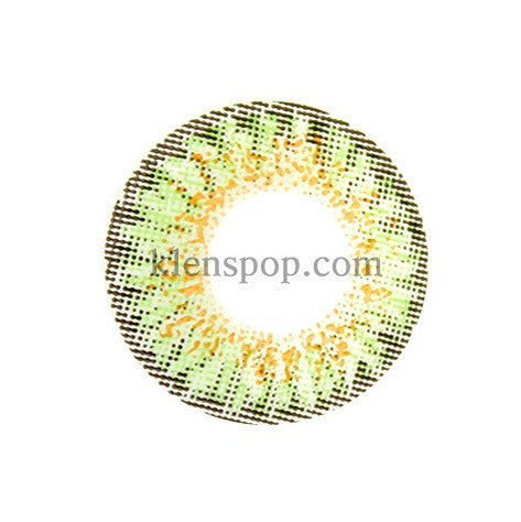 Bunny 3Color Green Color Contact Lenses (2Pcs) 6 Months