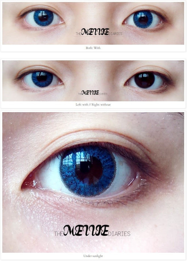 Ashley-S Aqua (3Color) Colored Eye Contacts (2pcs) 6 Months