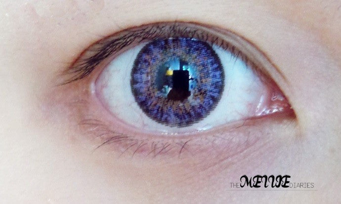 Bunny 3Color Violet Color Contact Lenses (2Pcs) 6 Months