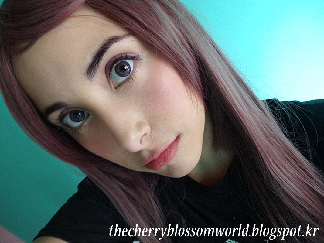 Bunny 3Color Violet Color Contact Lenses (2Pcs) 6 Months