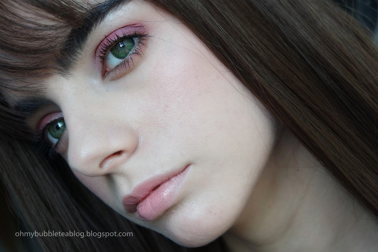 Bunny 3Color Green Color Contact Lenses (2Pcs) 6 Months