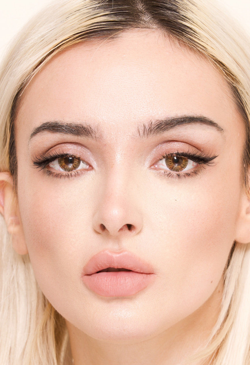 Bunny Pop Brown Colored Contacts Lenses (2Pcs) 6 Months