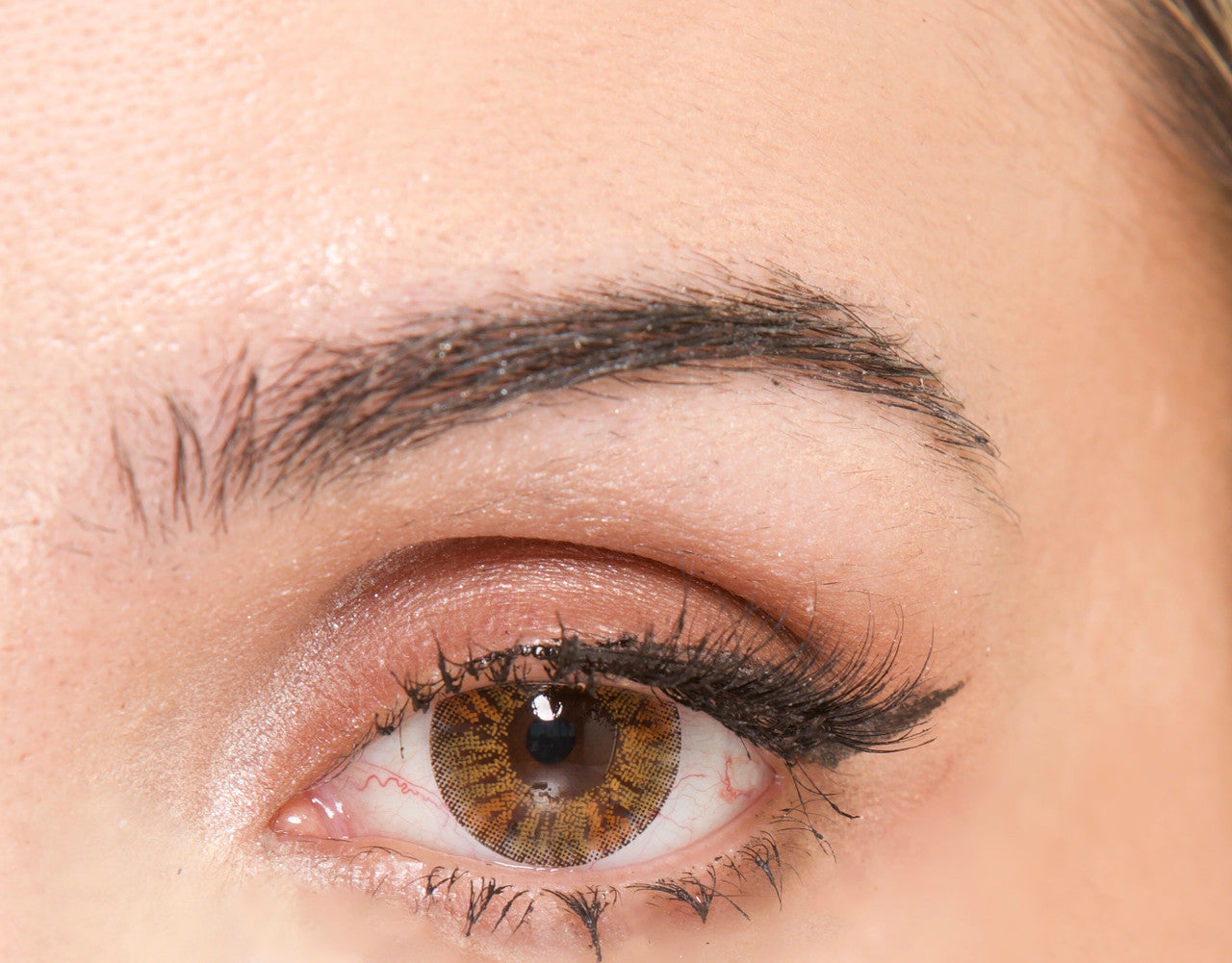 Bunny Pop Brown Colored Contacts Lenses (2Pcs) 6 Months