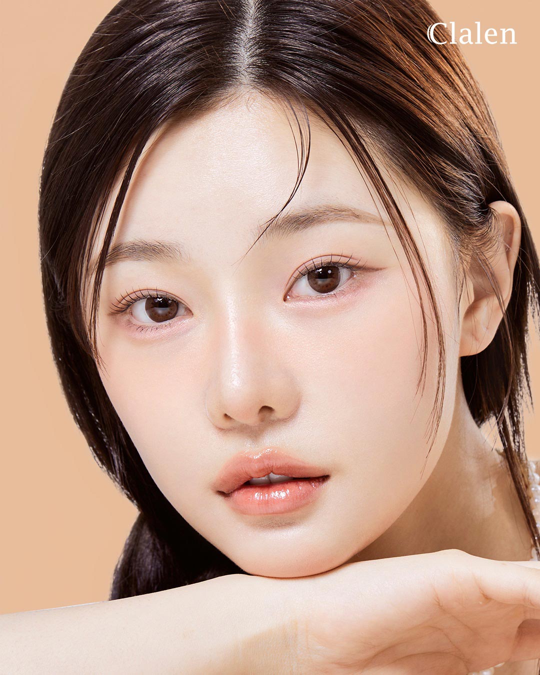 Clalen Alicia Brown (Toric Lens) (30pcs) Daily Sph 0.00 ~-7.00 Cyl -0.75,-1.25,-1.75 Ax 180 Color Contacts