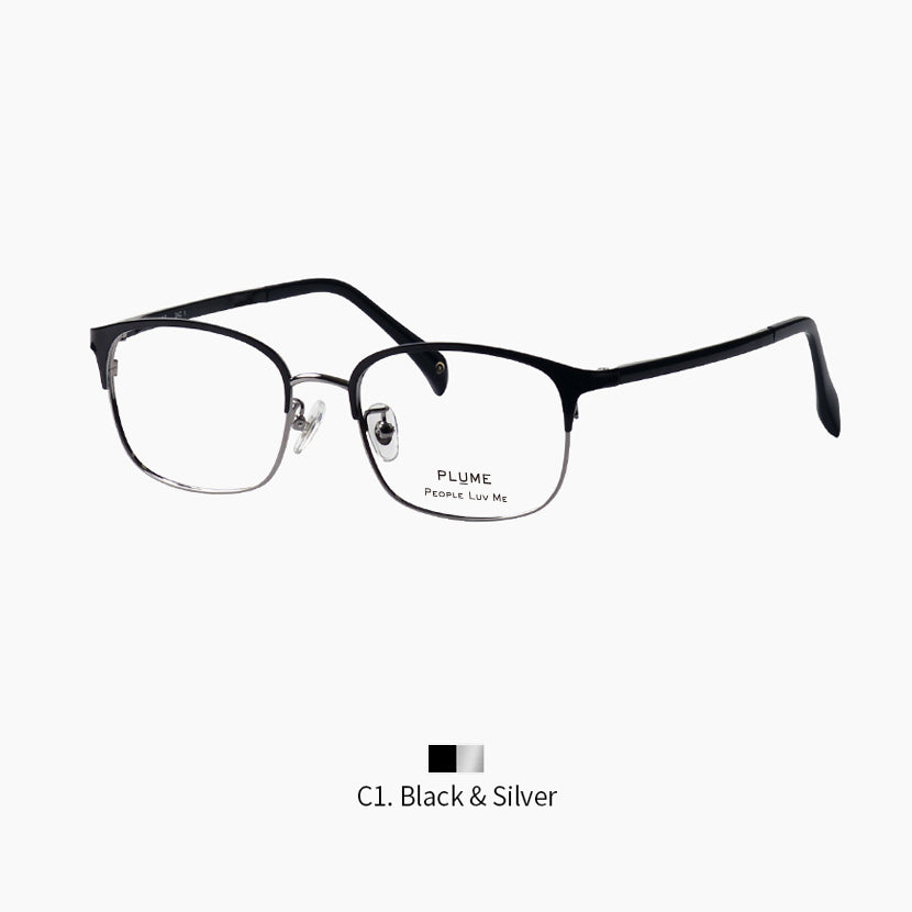 P-2964 Glasses (Titanium) (53size) 53□20 144