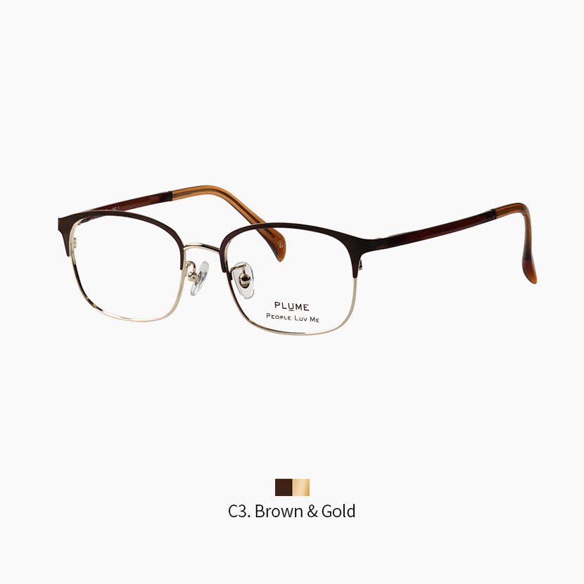 P-2964 Glasses (Titanium) (53size) 53□20 144