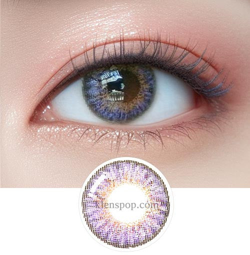 Bunny 3Color Violet Color Contact Lenses (2Pcs) 6 Months