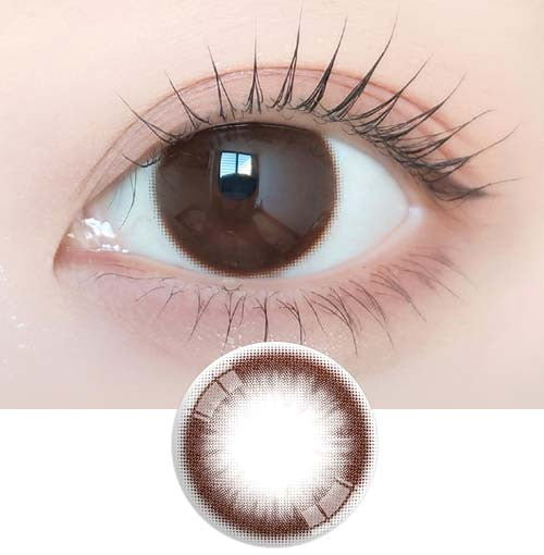Just Max Choco Color Contact Lenses - Korean Fashion Eye Wear