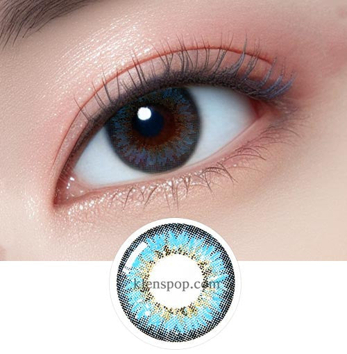 Charming Blue (Brianna) Colored Contacts (2pcs) 6 Months