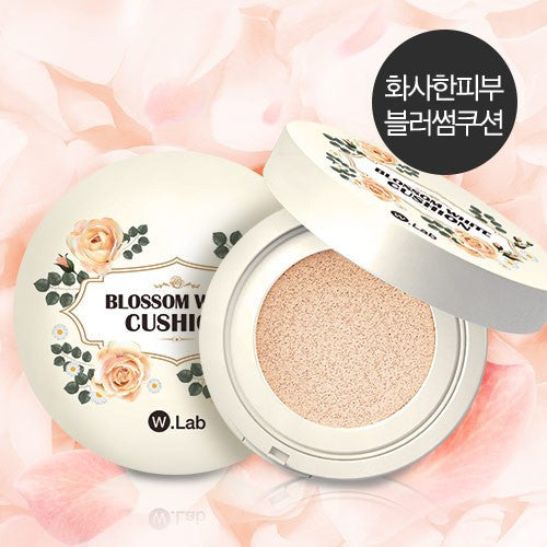 (W.Lab) Blossom White Cushion