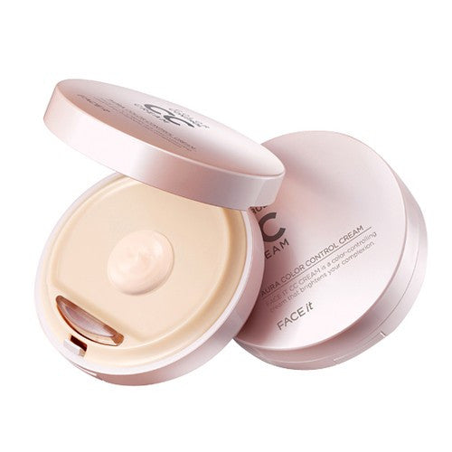 (THE FACE SHOP) FACE IT AURA COLOR CONTROL CREAM SPF30, PA++