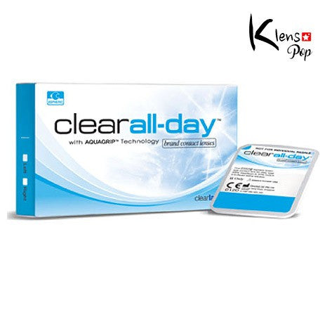 Clear All Day Clear Contact Lenses (6pcs) 1Month