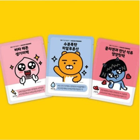 (Onthebody) Kakao Friends Mask (1EA)