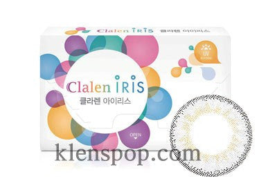 Clalen Iris M Grace Brown & Grey (2Pcs) Monthly