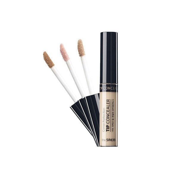 (THE SAEM) Cover Perfection Tip Concealer 6.5g [Natural Beige]