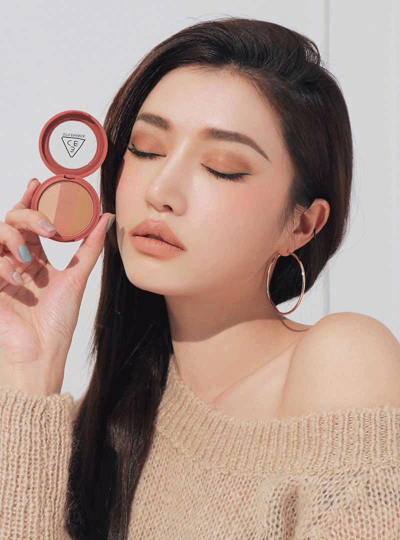 (3 Concept Eyes) Mood Recipe Triple Shadow Dainty Tasty 3.5g