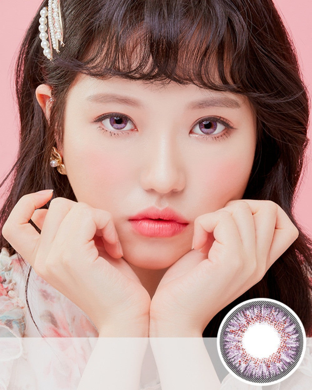 Monthly Eyes On You Violet (2pcs)