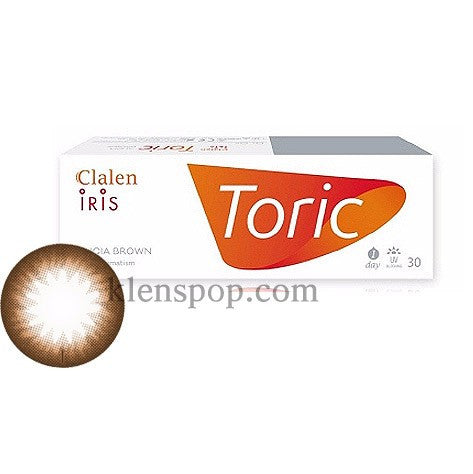 Clalen Alicia Brown (Toric Lens : Cyl -1.25 ) (2pcs) (Test Lens)