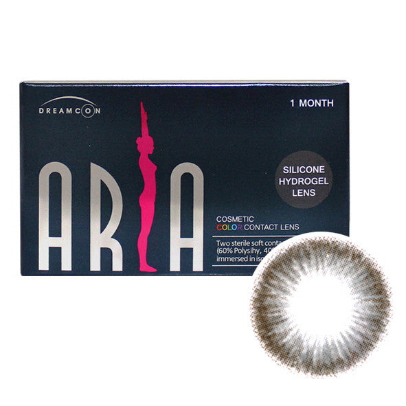 Aria Cotton Gray (2pcs) ( Buy  1 Get 1 Free )  [SILICON HYDROGEL]