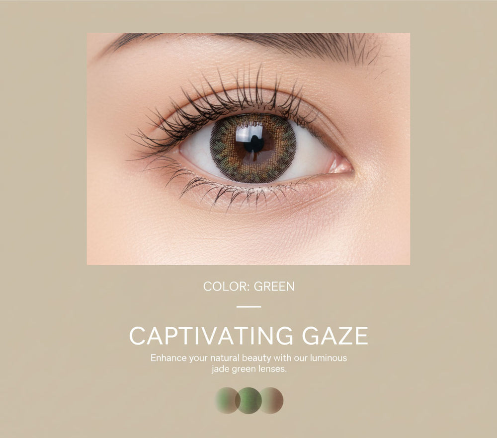 
                      
                        Ashley 3Color Green Color Contacts (2pcs) 6 Months
                      
                    