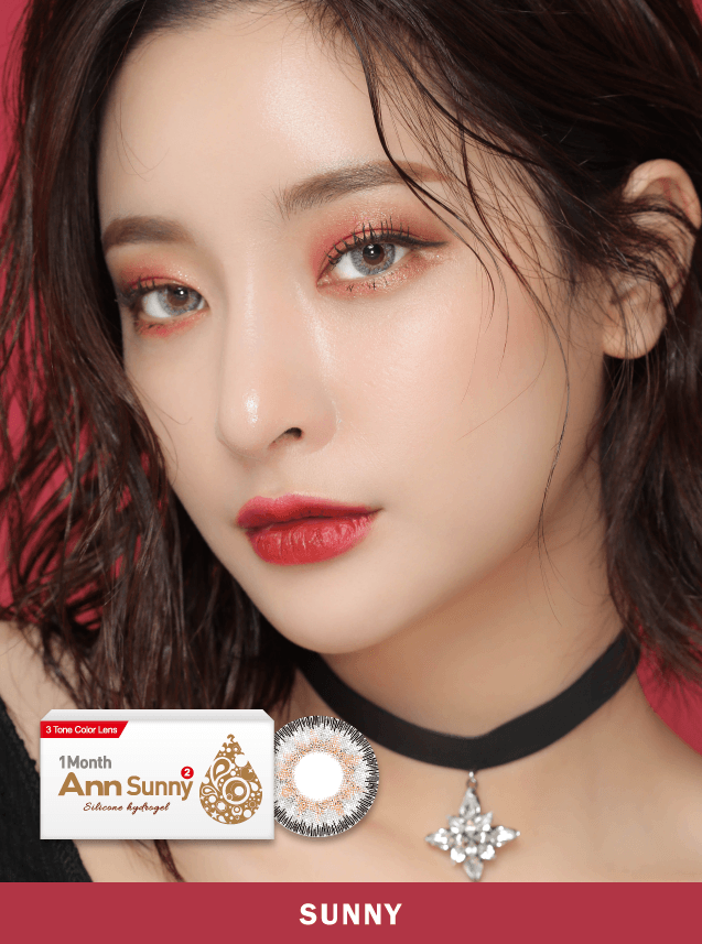 1Month Ann Sunny (2pcs) (Silicon Hydrogel)