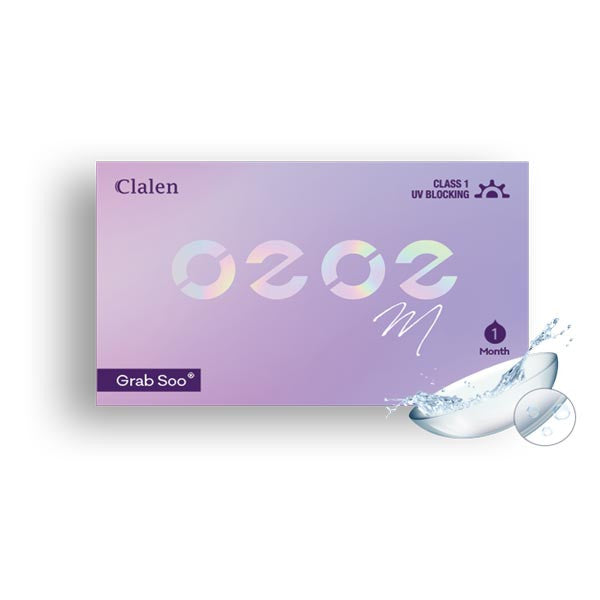 Clalen O2O2 M Grab Soo (6pcs) MONTHLY (Silicon Hydrogel)