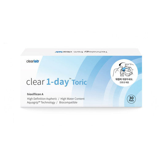 Clear 1-Day Toric (30pcs)