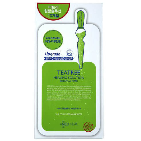 (MEDIHEAL) Teatree Care Solution Essential Mask EX 24ml (10pcs)