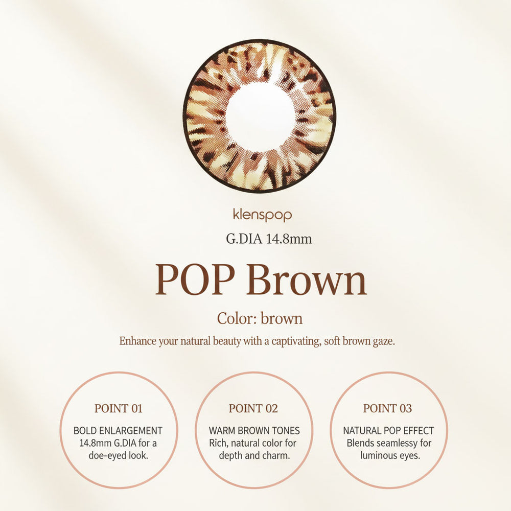 
                      
                        Pop Brown (VS) (2Pcs) 6 Months
                      
                    