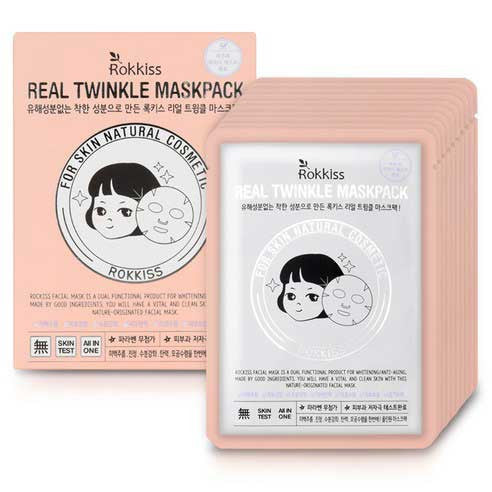 (ROKKISS) Real Twinkle Mask Pack 10pcs