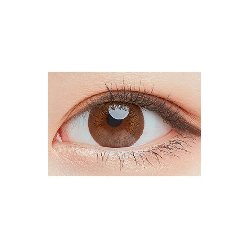 Rumi Lens Melody Brown (2Pcs) Monthly ( Buy 1 Get 1 Free) (Silicone Hydrogel)