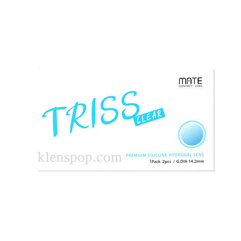 Triss Clear Contact Lens (2Pcs) Monthly (Silicone Hydrogel)