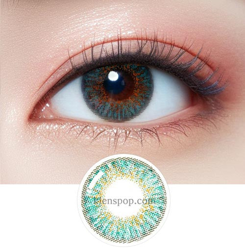 Ashley-S Turquoise (3Color) Colored Eye Contacts (2pcs) 6 Months