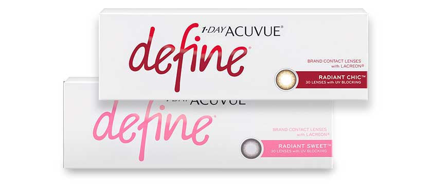 Acuvue 1Day New Define (90pcs) / Radiant Sweet / Radiant Chic