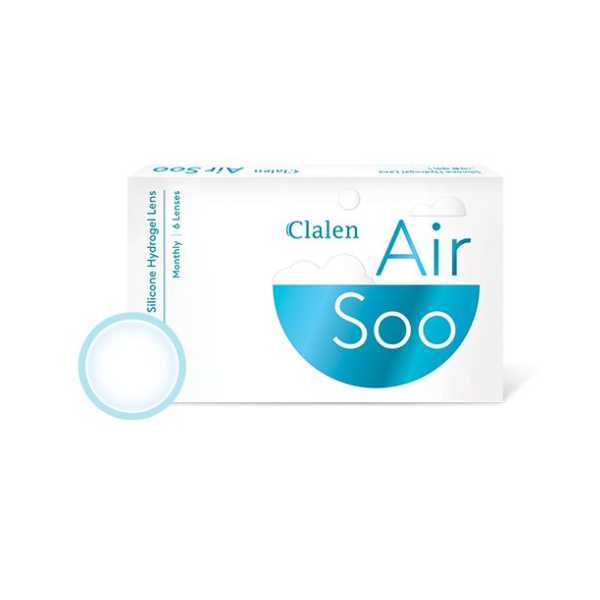 Clalen Air Soo (2pcs) MONTHLY (Silicon Hydrogel)