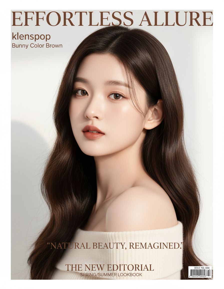 Bunny Color Brown Colored Contacts Prescription (2Pcs) 6 Months