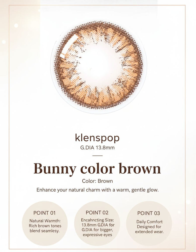 
                      
                        Bunny Color Brown Colored Contacts Prescription (2Pcs) 6 Months
                      
                    