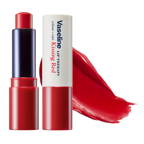 Vaseline Lip Therapy Color Care Lip Balm in Kissing Red