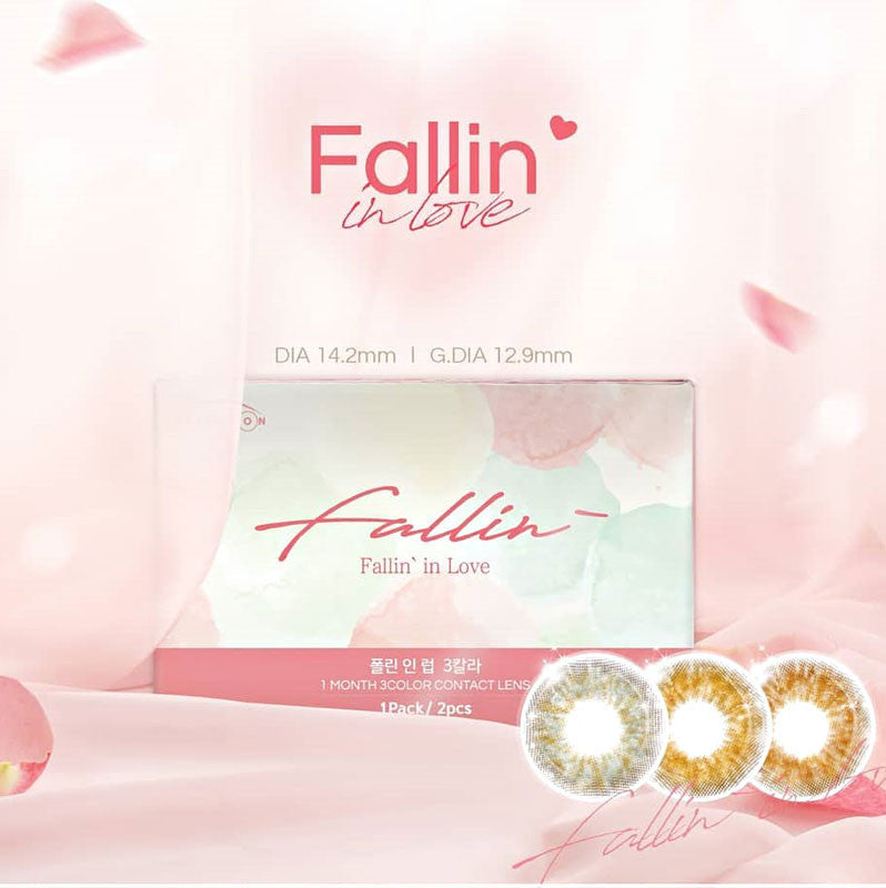 Falling In Lover 3 Color Gray Monthly ( Buy 1 Get 1 Free ) (MPC Lens)