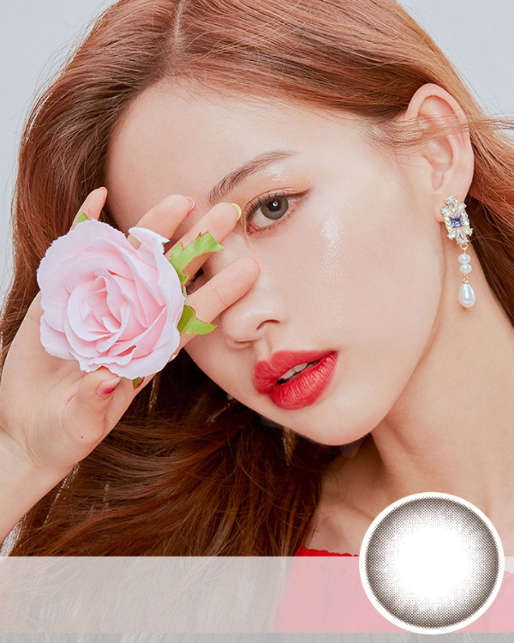 Flora Moisture 1Day Gray (30Pcs) Colored Prescription Contacts