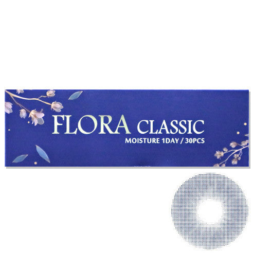 Flora Moisture Classic 1Day Blue Black (30pcs)