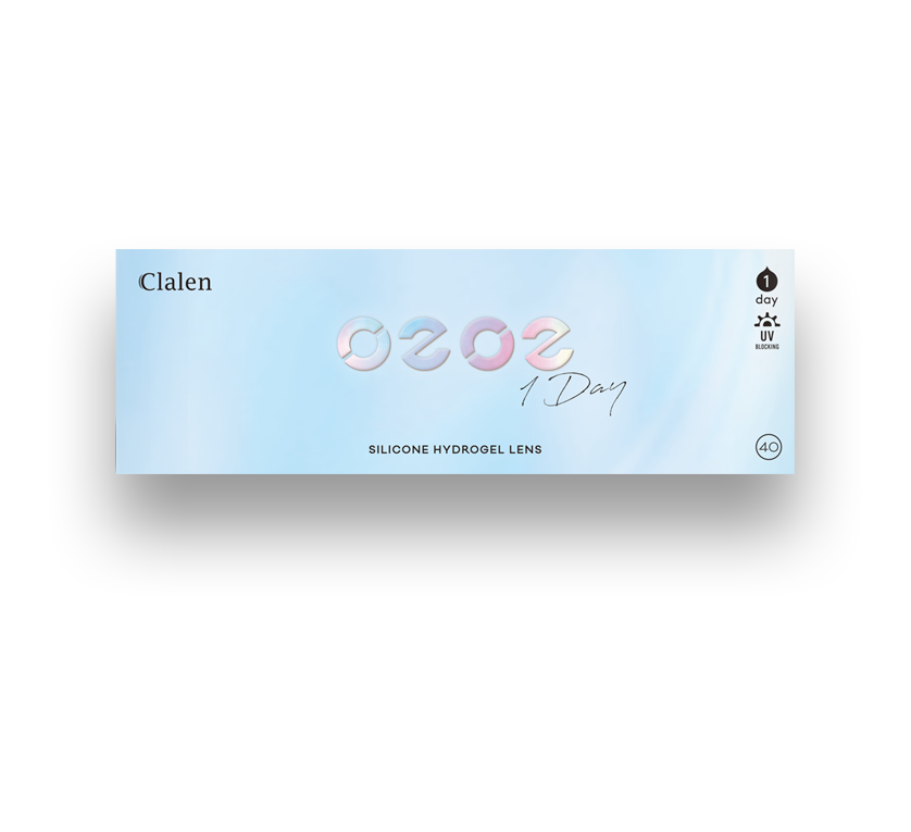 Clalen O2O2 1Day (40pcs) (Silicone hydrogel)