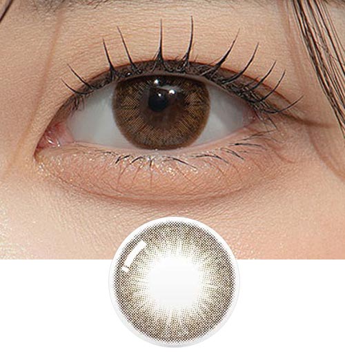 Clalen O2O2 Color 1Day Sepia Choco EX (30pcs) (Silicone hydrogel) Colored Contacts