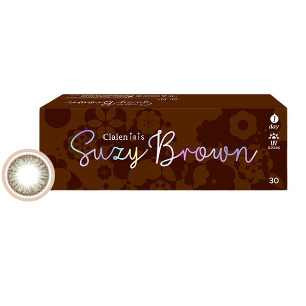 Clalen Iris Suzy Brown Prescription Colored Contacts – klenspop