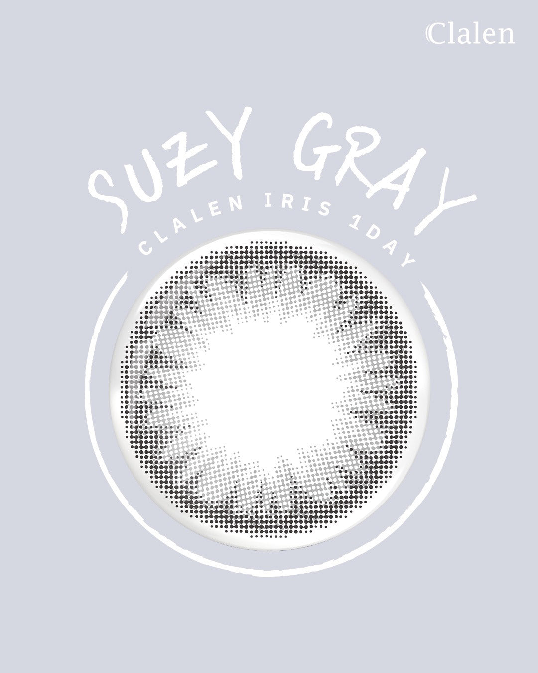 【専用】愛の天使シルバーカラーラウンド。 Suzy Gray (90pcs) Daily Color Contact Lenses – klenspop